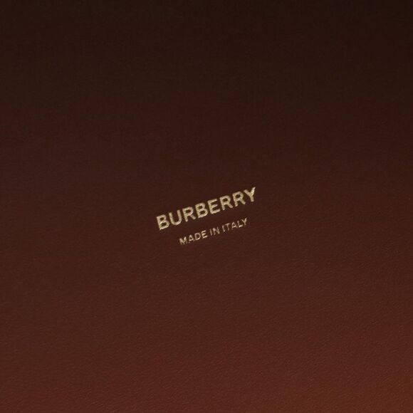 Burberry Canvas Leather Tote Bag - Picture 2 of 4